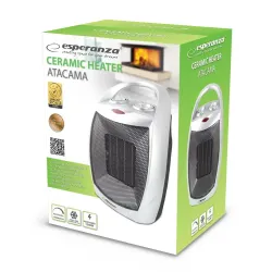 Termowentylator ceramiczny Esperanza 750W/1500W Atacama | PartsPC.pl