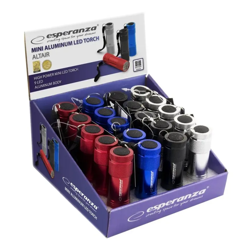 Latarka LED Esperanza aluminowa "Altair"