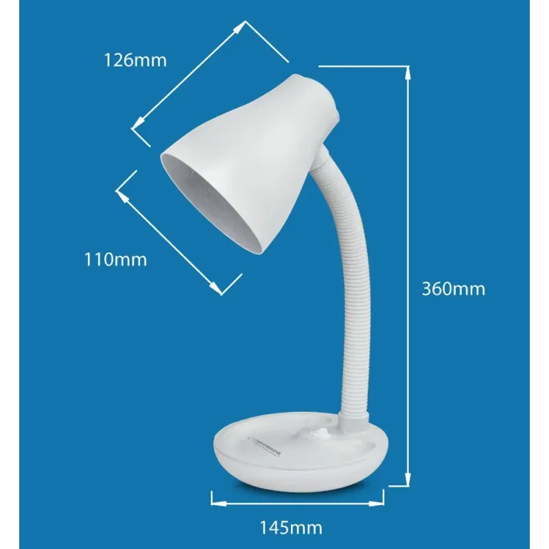 Lampka biurkowa Esperanza E27 ATRIA ELD114G zielona | PartsPC.pl