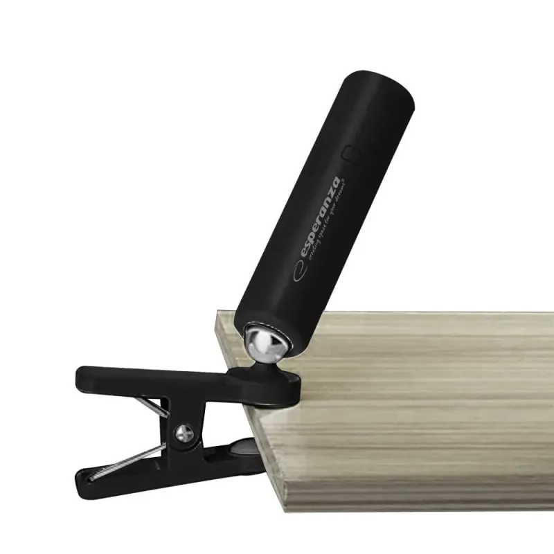 Lampka biurkowa LED Esperanza AGENA 3w1 czarna