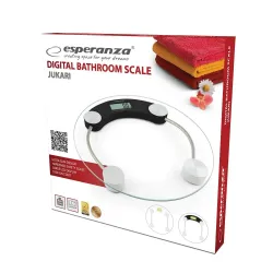 Waga łazienkowa Esperanza EBS007K Jukari Czarna | PartsPC.pl