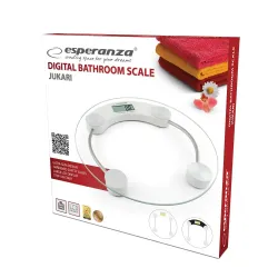 Waga łazienkowa Esperanza EBS007W Jukari Biała | PartsPC.pl