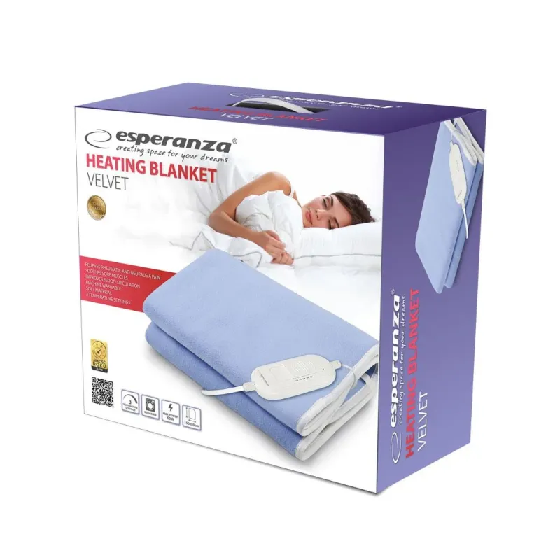 Koc elektryczny Esperanza Velvet EHB001 | PartsPC.pl