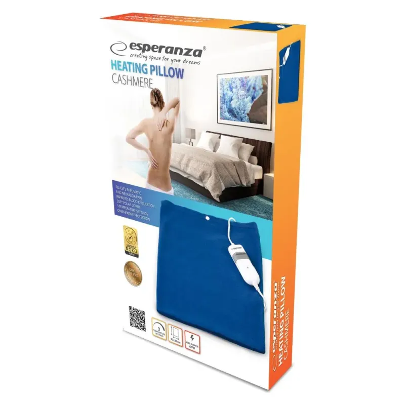 Poduszka elektryczna Esperanza Cashmere EHB004 | PartsPC.pl