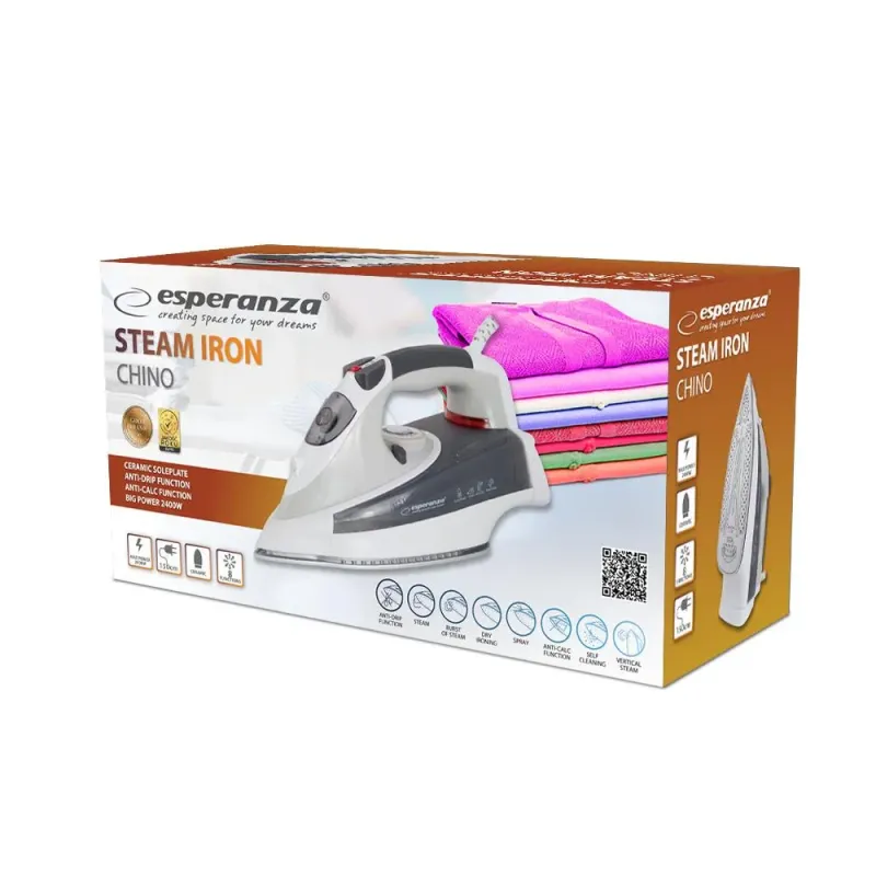 Żelazko parowe Esperanza Chino 2400w