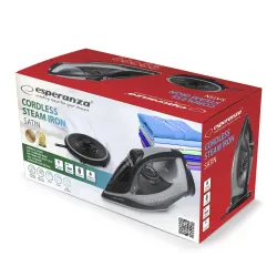 Żelazko parowe bezprzewodowe ESPERANZA SATIN Ceramic | PartsPC.pl