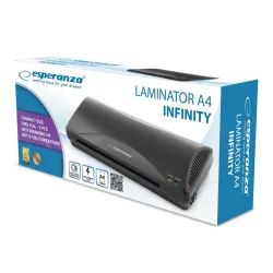 Laminator Esperanza A4 Infinity czarny | PartsPC.pl