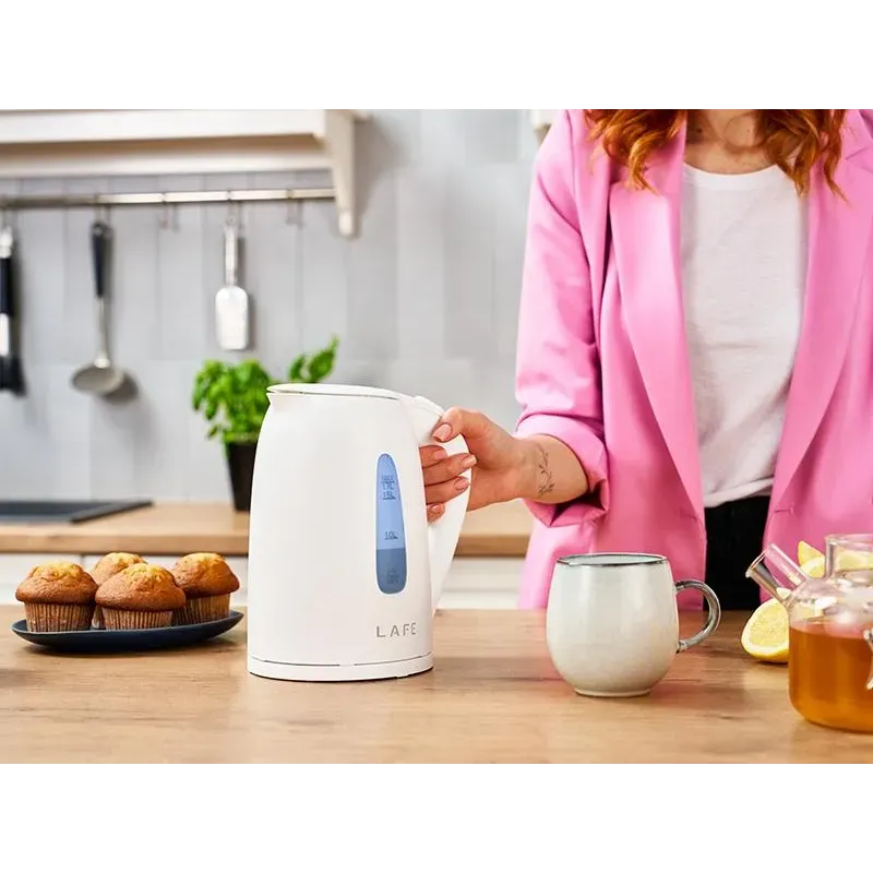 Czajnik elektryczny LAFE Essential White | PartsPC.pl
