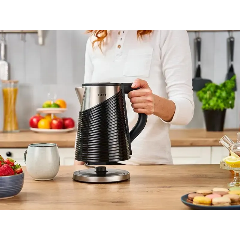 Czajnik elektryczny Lafe Elegant Black | PartsPC.pl