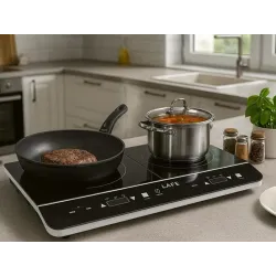 Kuchenka indukcyjna dwupolowa LAFE DuoChef | PartsPC.pl