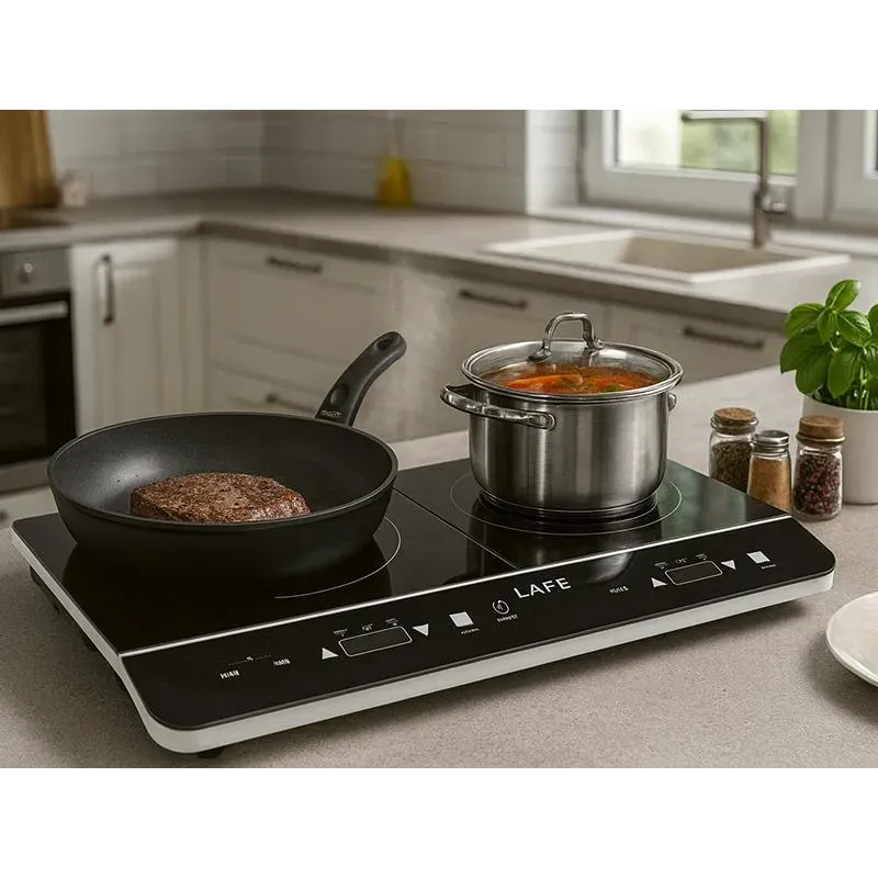 Kuchenka indukcyjna dwupolowa LAFE DuoChef | PartsPC.pl