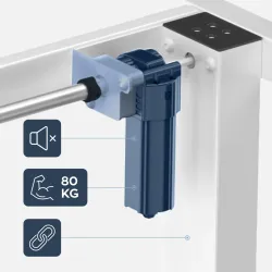 Stelaż elektryczny biurka Mark Adler Xeno 4.1 White | PartsPC.pl