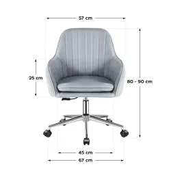 Fotel biurowy obrotowy Mark Adler Future 5.2 Grey