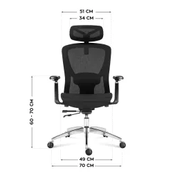 Fotel obrotowy Mark Adler Expert 5.3 Black | PartsPC.pl