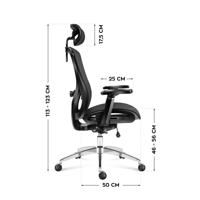 Fotel obrotowy Mark Adler Expert 5.3 Black | PartsPC.pl