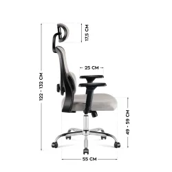 Fotel biurowy Mark Adler Manager 3.2 Grey