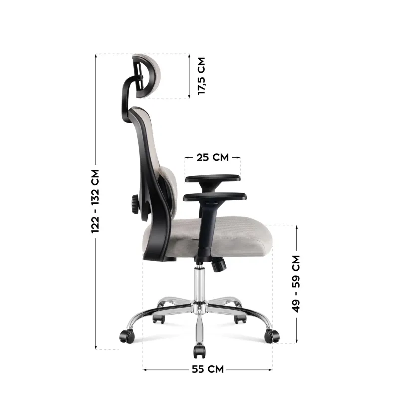 Fotel biurowy Mark Adler Manager 3.2 Grey