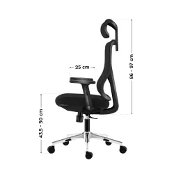 Fotel ergonomiczny Mark Adler Manager 3.3 Black | PartsPC.pl