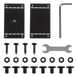 Organizer podbiurkowy na kable Maclean MC-107 B, kompaktowy,… | PartsPC.pl