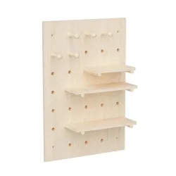Tablica drewniana organizer Maclean, drewniany, 60x80cm, | PartsPC.pl