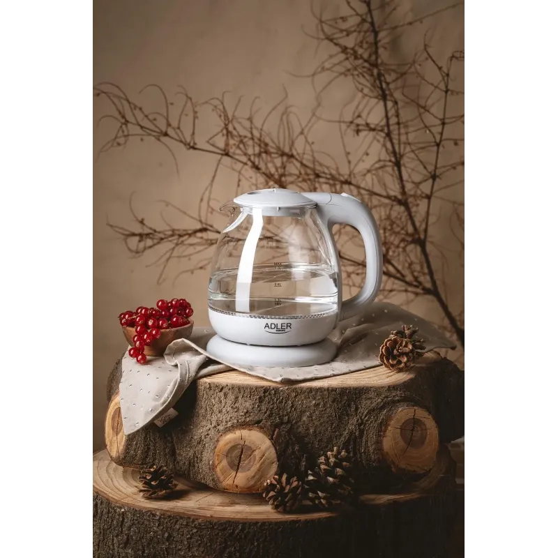 Czajnik elektryczny Adler AD 1283G 1,0L szklany | PartsPC.pl