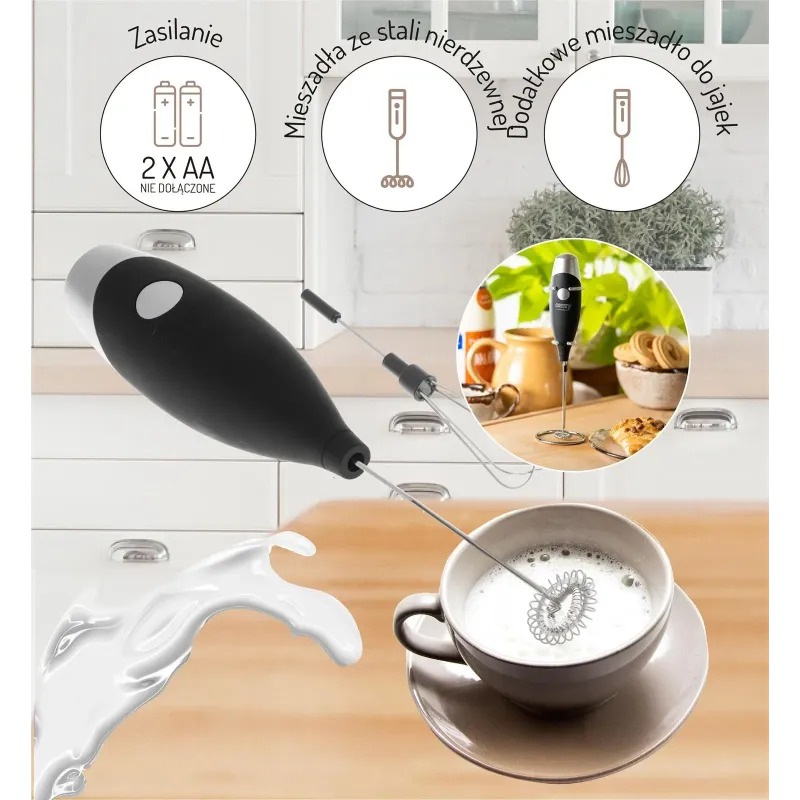 Spieniacz do mleka Camry CR 4501 z mieszadłem