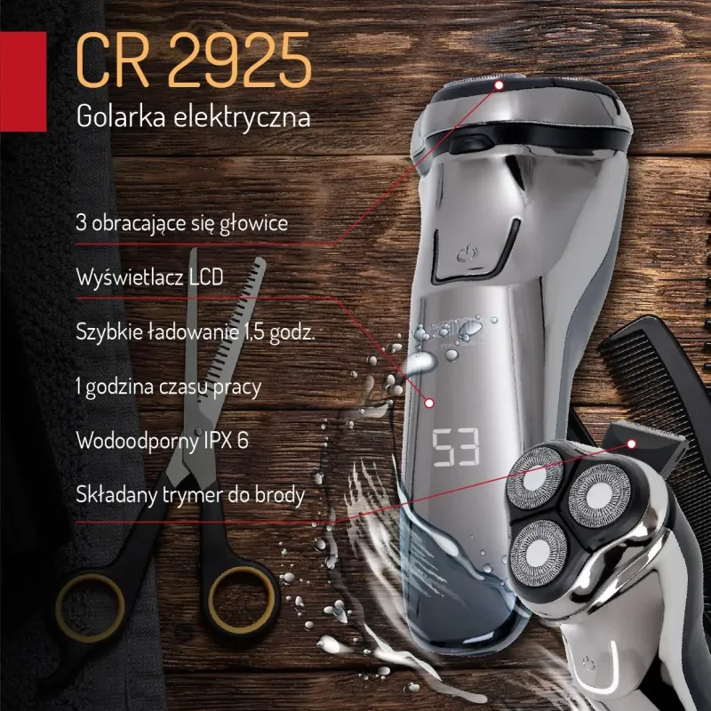 Golarka męska Camry CR 2925 | PartsPC.pl
