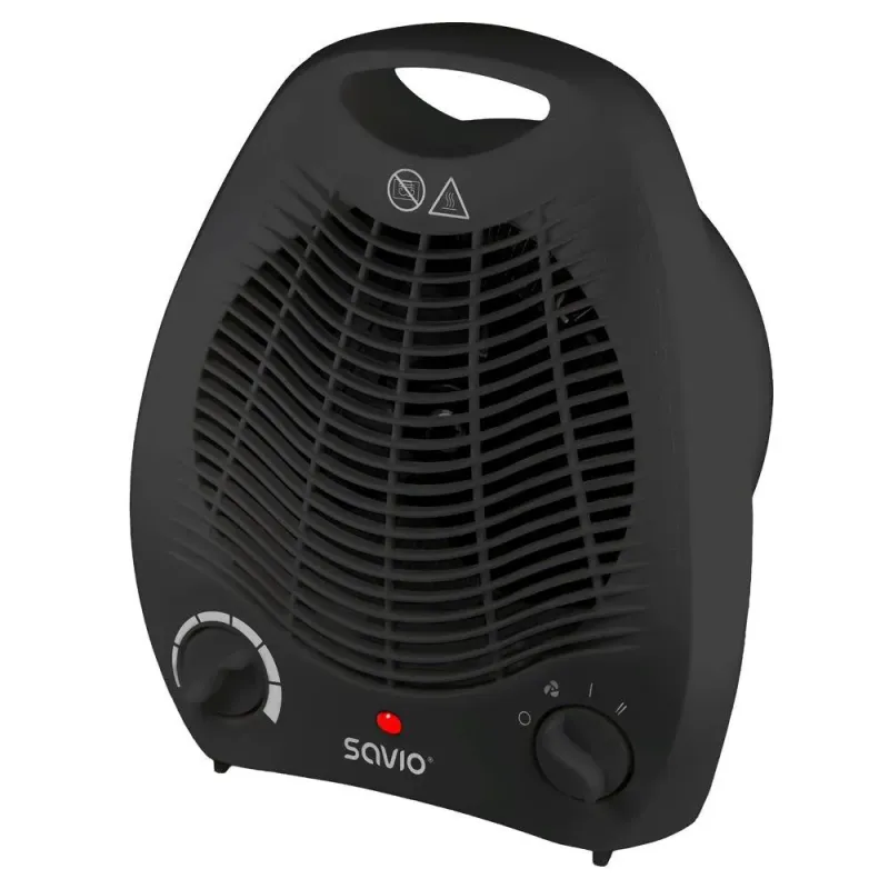 Termowentylator SAVIO AD-02/B 2000W czarny | PartsPC.pl