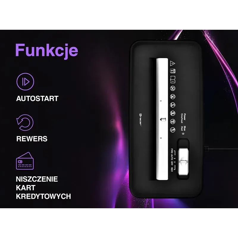 Niszczarka Tracer Edgy 10L