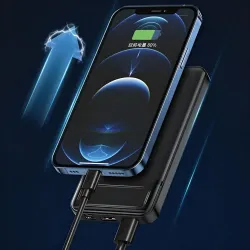 Powerbank Awei P5K 10000mAh 2xUSB 2,1A czarny | PartsPC.pl