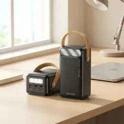 Powerbank Awei P101K 60000mAh 22,5W 3xUSB-A 2xUSB-C czarny