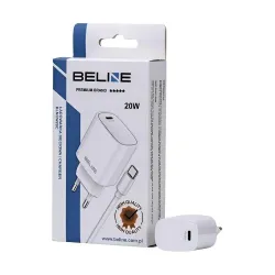 Ładowarka sieciowa Beline 20W 1xUSB-C PD 3.0+kabel USB-C - b… | PartsPC.pl