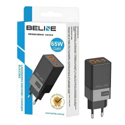 Ładowarka sieciowa Beline 65W GaN 2xUSB-C PD 3.0 + | PartsPC.pl