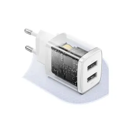 Ładowarka sieciowa Baseus Compact CCXJ010202 z 2 gniazdami USB 10.5W