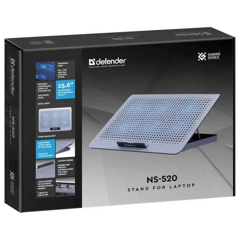 Podstawka chłodząca Defender NS-520 laptop notebook | PartsPC.pl