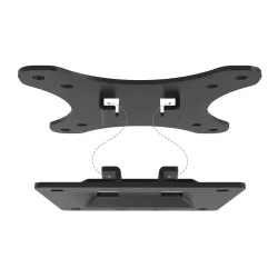 Uchwyt ścienny pojedynczy DIGITUS, 1xLCD, max. 27", max. | PartsPC.pl