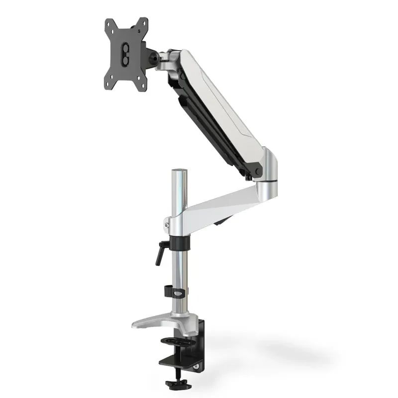 Ramię biurkowe pojedyncze z zaciskiem Digitus, 1xLCD, max. 27", max. 8kg,
