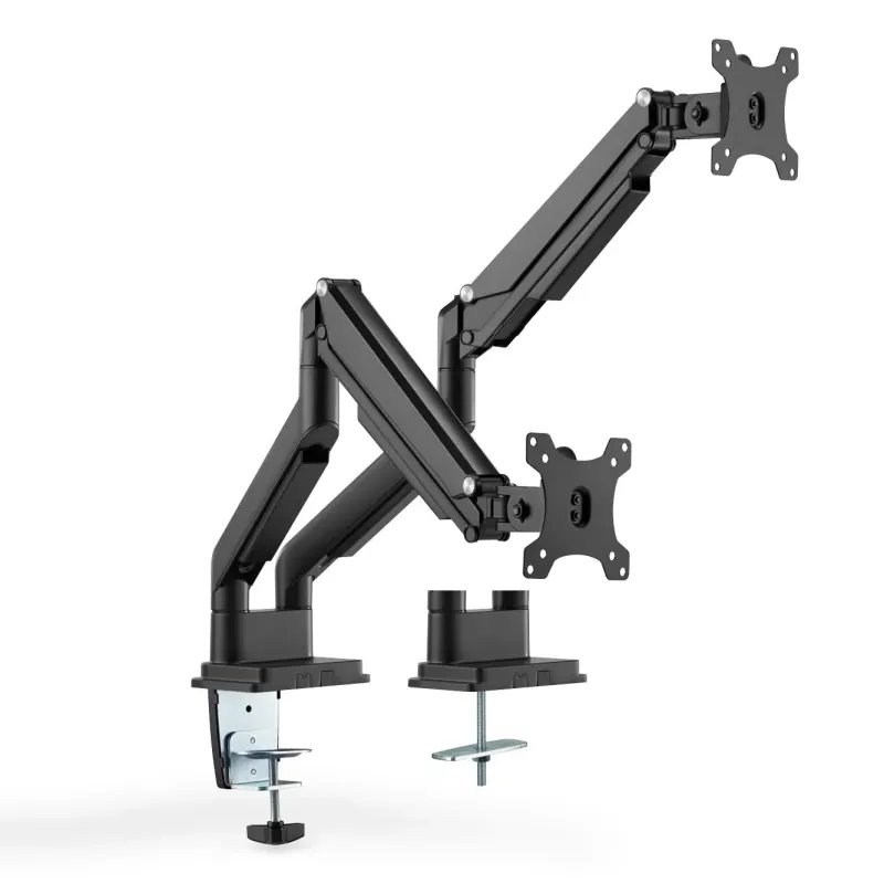 Ramię biurkowe podwójne DIGITUS (zacisk) 2xLCD max. | PartsPC.pl