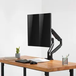 Ramię biurkowe podwójne DIGITUS (zacisk) 2xLCD max. | PartsPC.pl