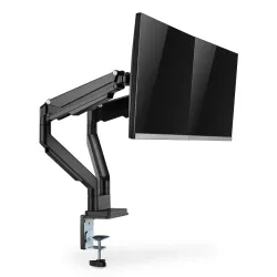 Ramię biurkowe podwójne DIGITUS (zacisk) 2xLCD max. | PartsPC.pl