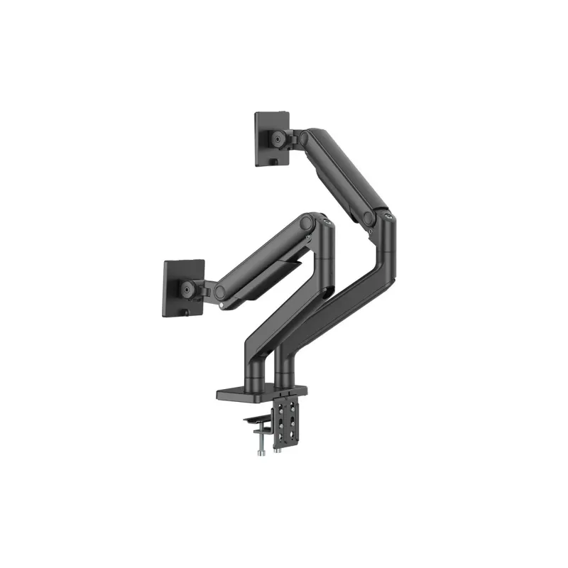 Ramię biurkowe podwójne DIGITUS z zaciskiem i sprężyną | PartsPC.pl