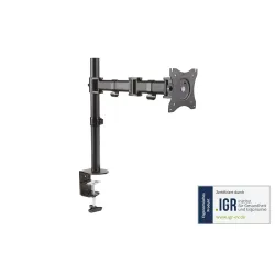 Stojak biurkowy pojedynczy z zaciskiem DIGITUS, 1xLCD, | PartsPC.pl