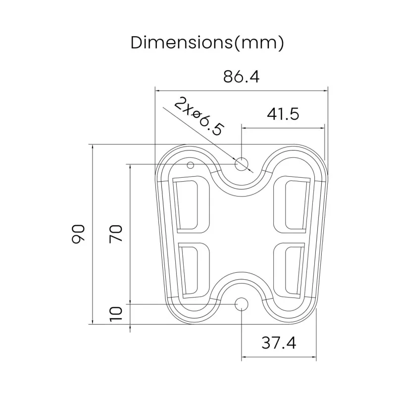 Uchwyt ścienny pojedynczy DIGITUS, 1xLCD, max. 27"max. | PartsPC.pl