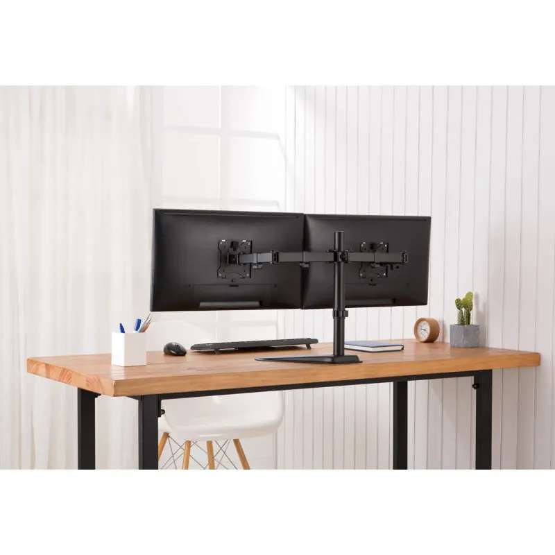 Stojak biurkowy podwójny DIGITUS 2xLCD max. 32"max. 2x | PartsPC.pl