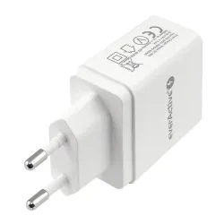 Ładowarka sieciowa everActive SC-300 3xUSB 3,4A | PartsPC.pl