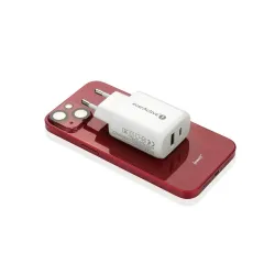 Ładowarka sieciowa everActive SC-370Q z gniazdem USB | PartsPC.pl