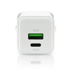 Ładowarka sieciowa everActive GaN SC-330 1x USB, 1x | PartsPC.pl