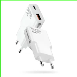 Ładowarka sieciowa everActive GaN SUPER SLIM SC-340Q | PartsPC.pl