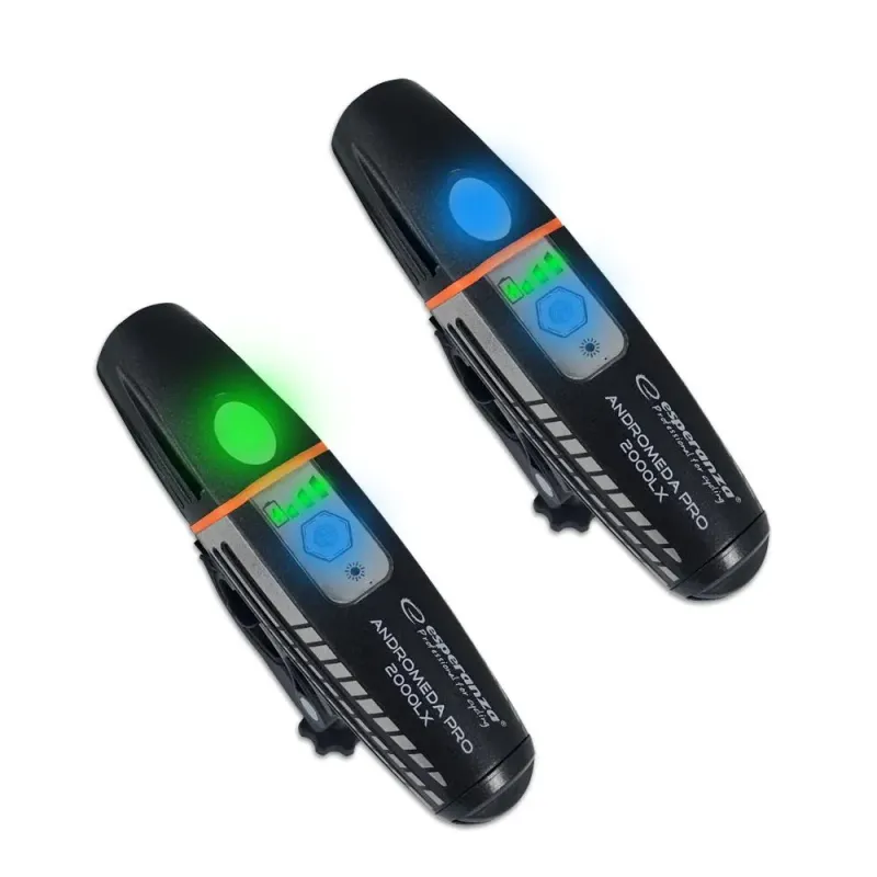 Lampka LED rowerowa Esperanza ANDROMEDA PRO 2000 LX EOT062 profesjonalna na
