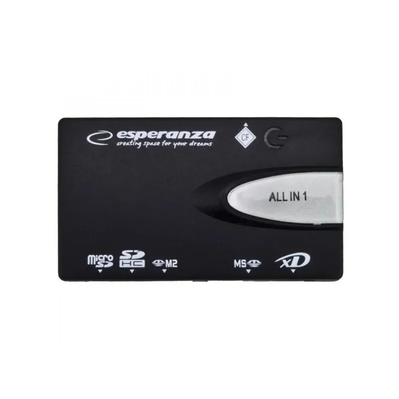 Uniwersalny czytnik Kart Pamięci Esperanza EA129 USB 2.0